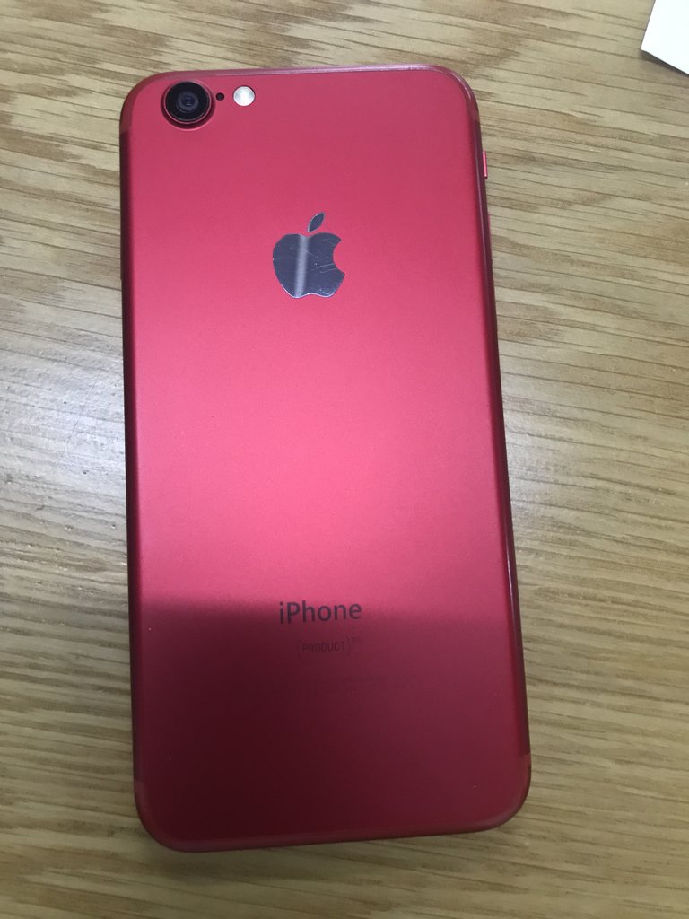 iphone 6-16g silver quốc tế lên ip7 red đẹp long lanh - 1