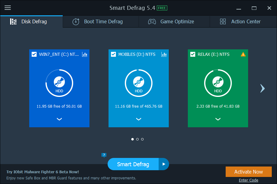 SmartDefrag5.4.