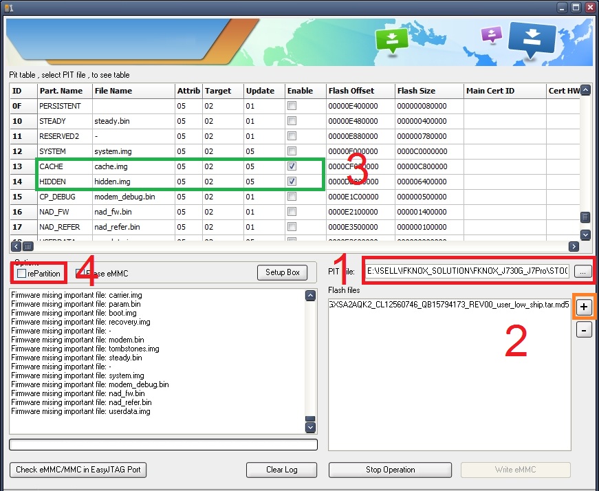 Format_EMMC_by_EasyJtag.