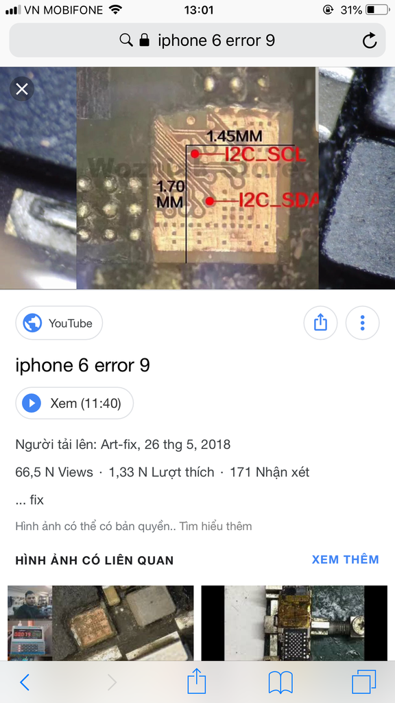 iPhone 6 lên iOS 9 biến thành 'cục gạch' vì 'Error 53'