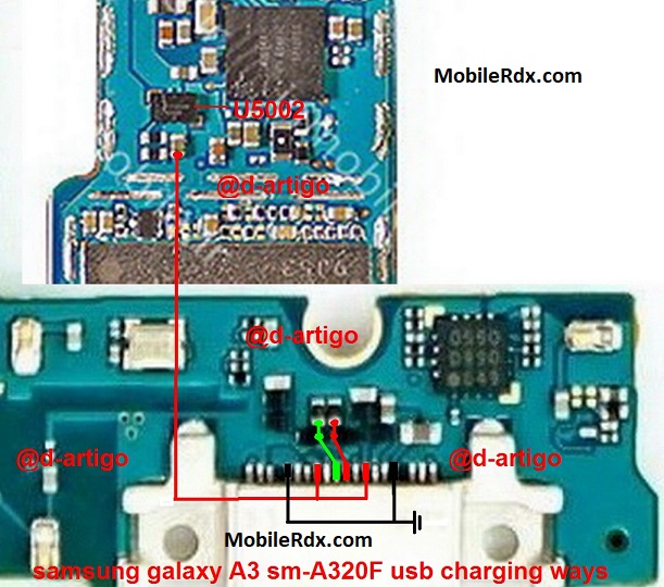 Samsung-Galaxy-A3-A320F-Charging-Ways-Solution-USB-Jumper.