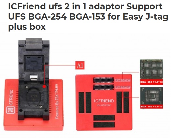 icfriend ufs 2 in 1.