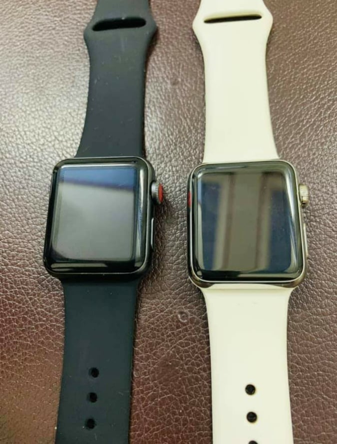 Bán cặp Apple watch seri 3 38mm.