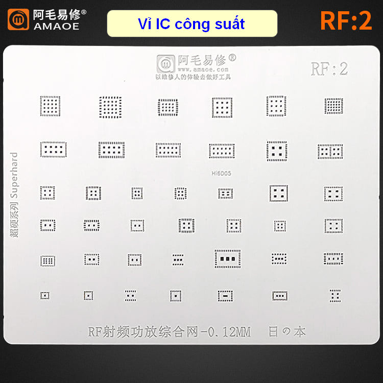 Vỉ Android IC công suất Amaoe RF2.