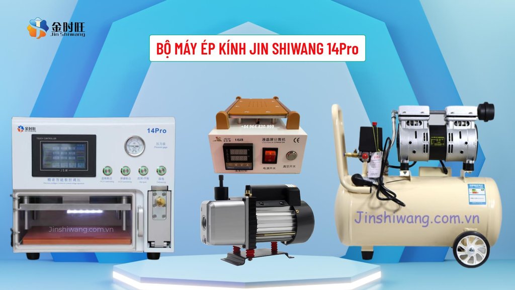 Bộ máy ép kính JSW - Jin Shiwang 14Pro......