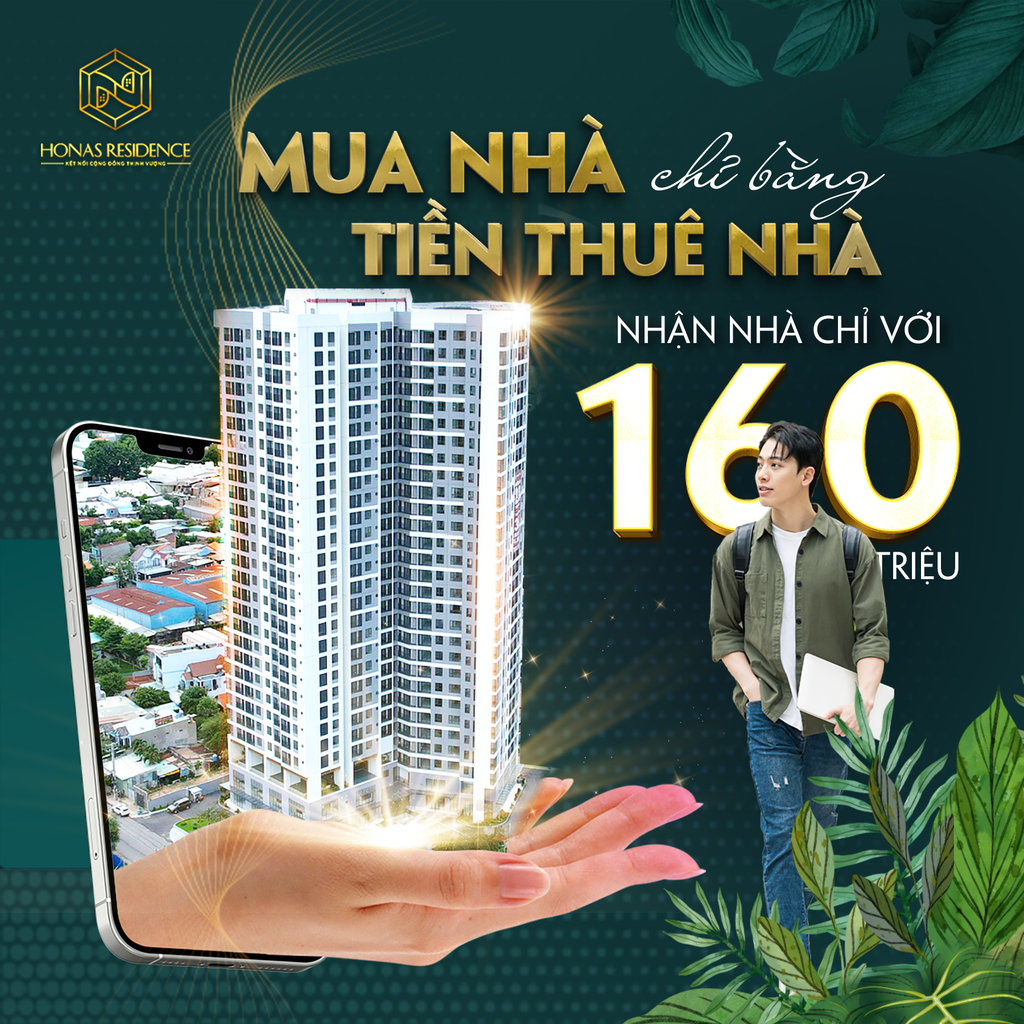 Honas Residence mua nhà bang tiền thuê nhà.