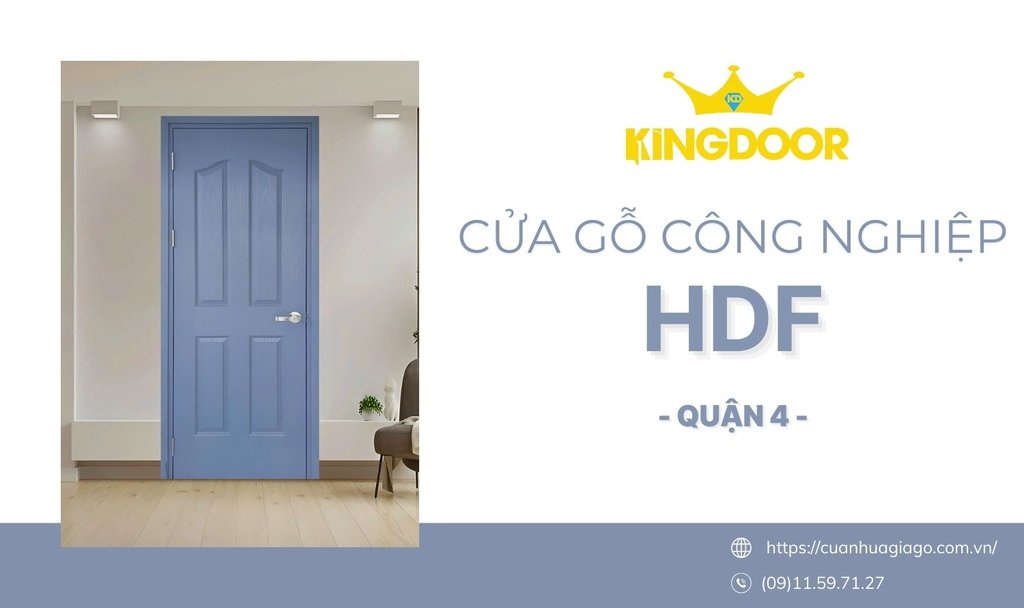 báo giá cửa gỗ hdf quận 4.