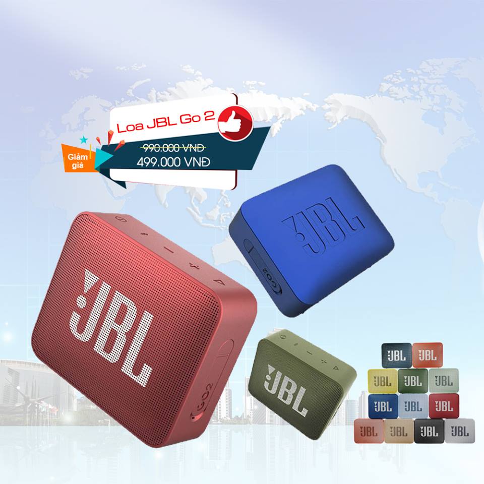 Giá sốc với JBL Clip 3, JBL Go 2 chỉ có tại Audio Hà Nội - 1